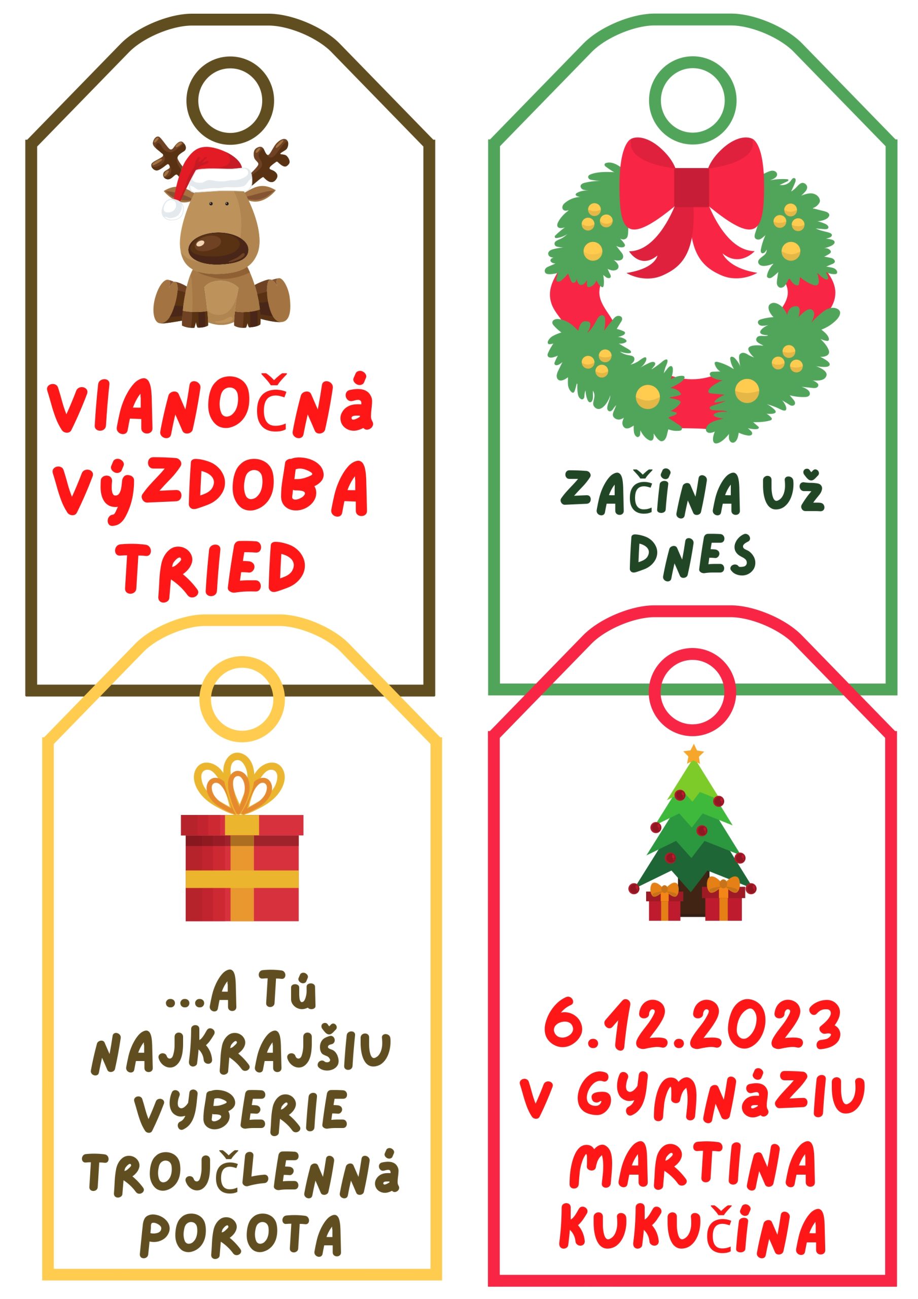 Featured image for “Vianočná výzdoba tried”